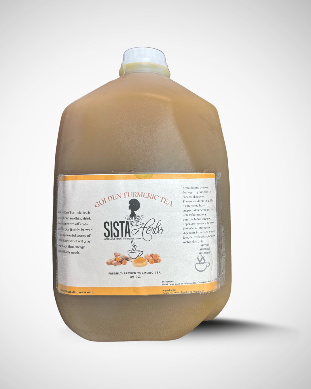 Golden Turmeric Tea (1 Gallon)