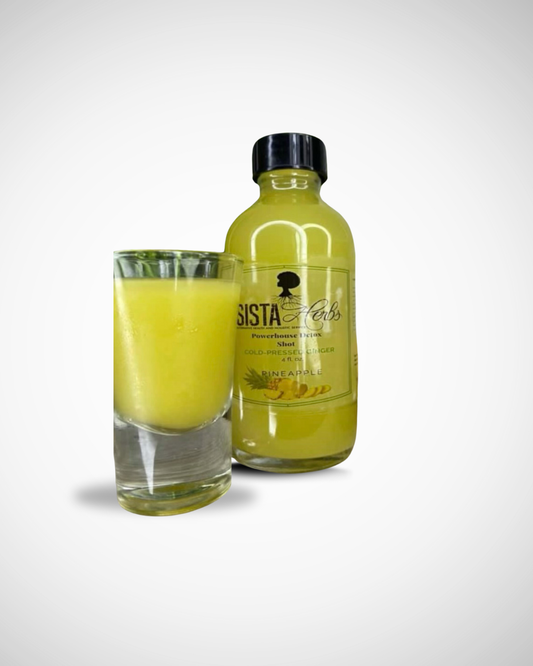 Pineapple Powerhouse Ginger Shot