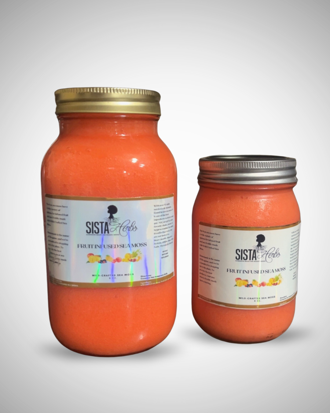Infused Fruit Sea Moss Gel (Double Fruit)